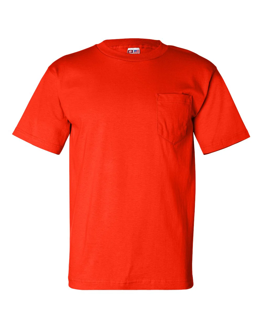 Bayside-7100-USA-Made Pocket T-Shirt - Image 26