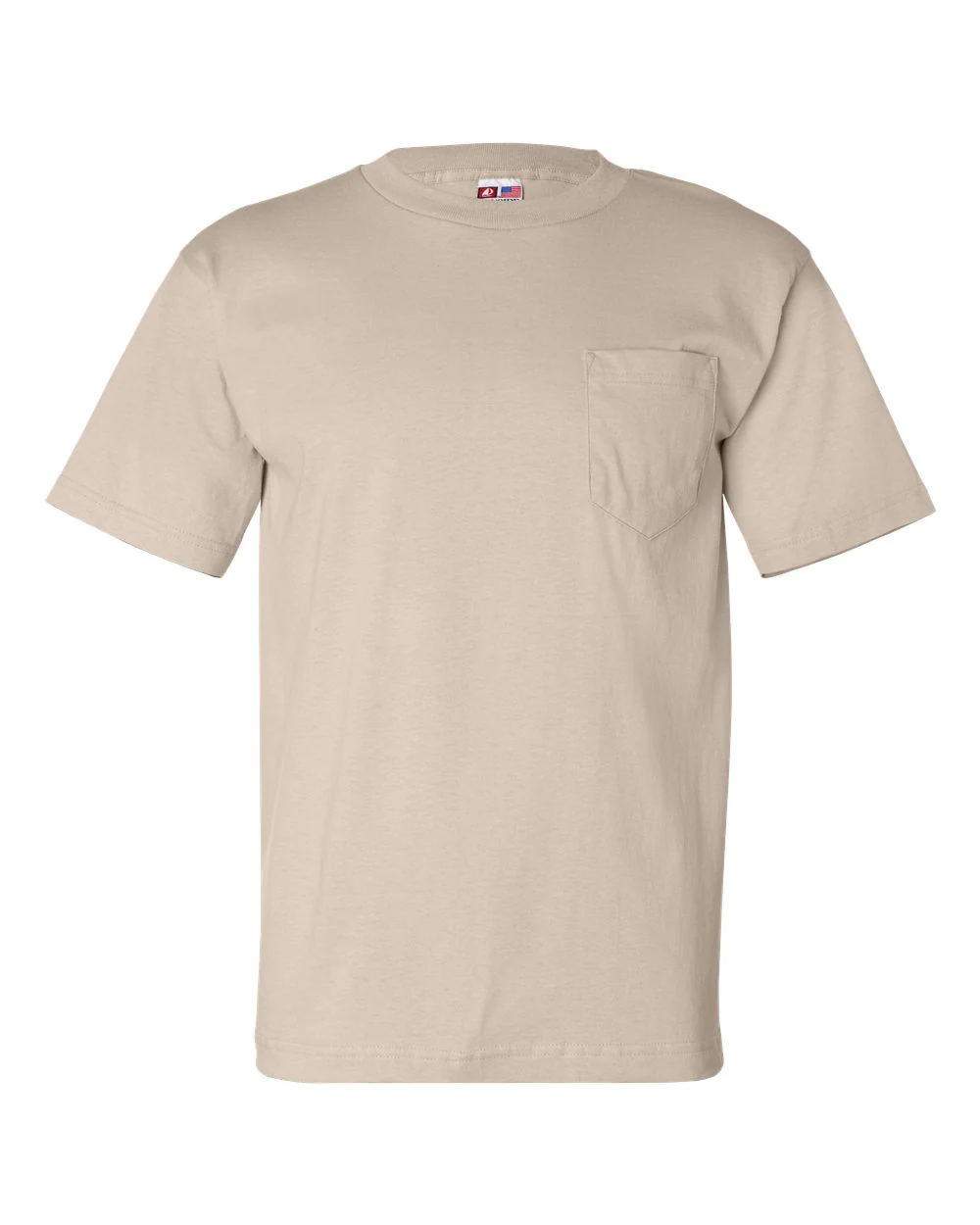Bayside-7100-USA-Made Pocket T-Shirt - Image 35