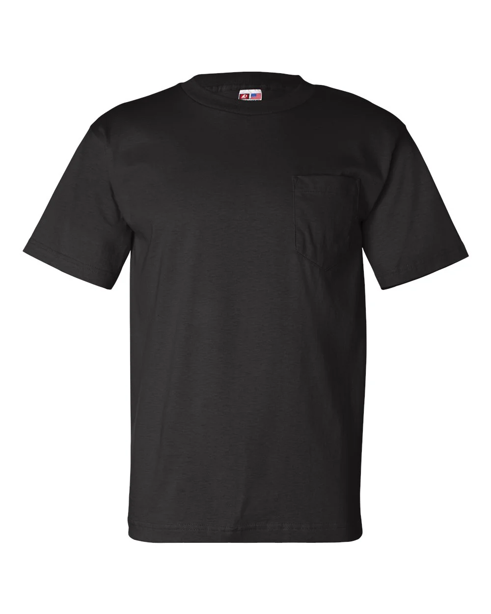 Bayside-7100-USA-Made Pocket T-Shirt - Image 5