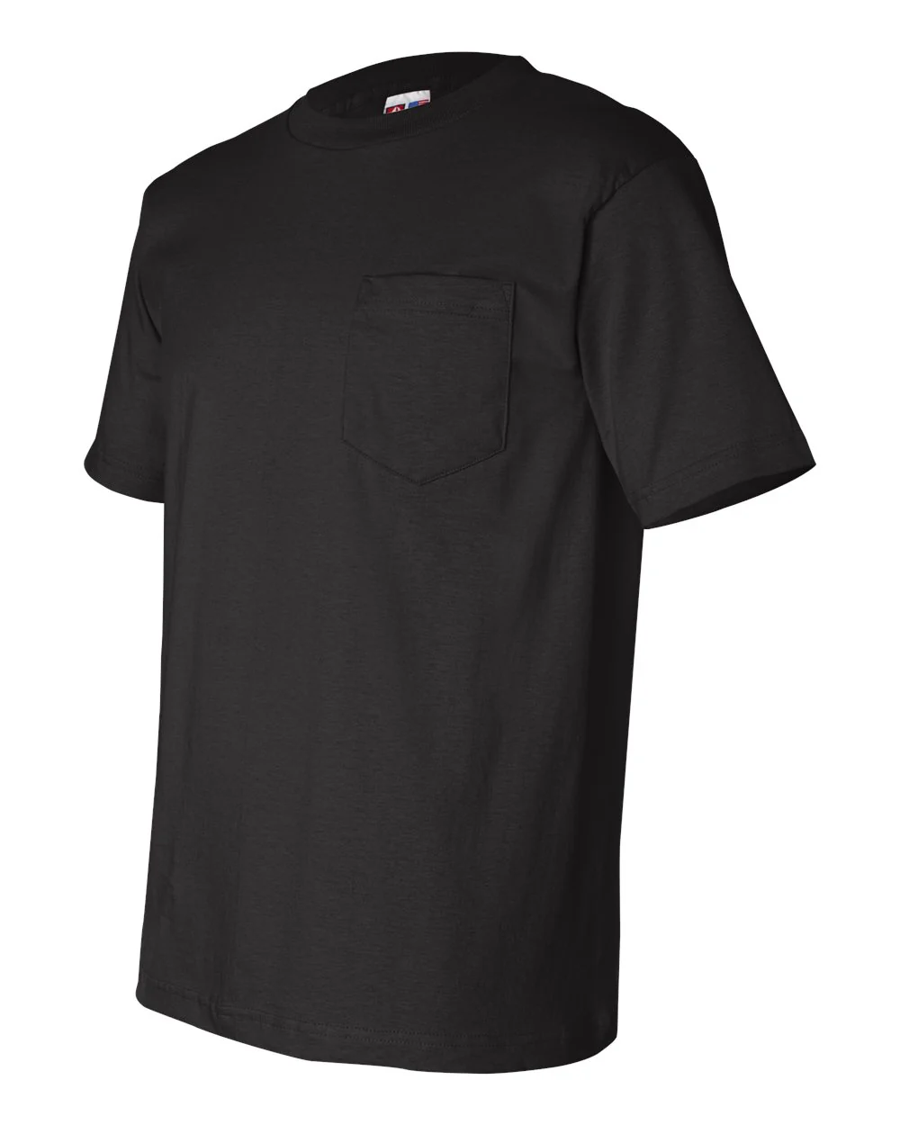 Bayside-7100-USA-Made Pocket T-Shirt - Image 7