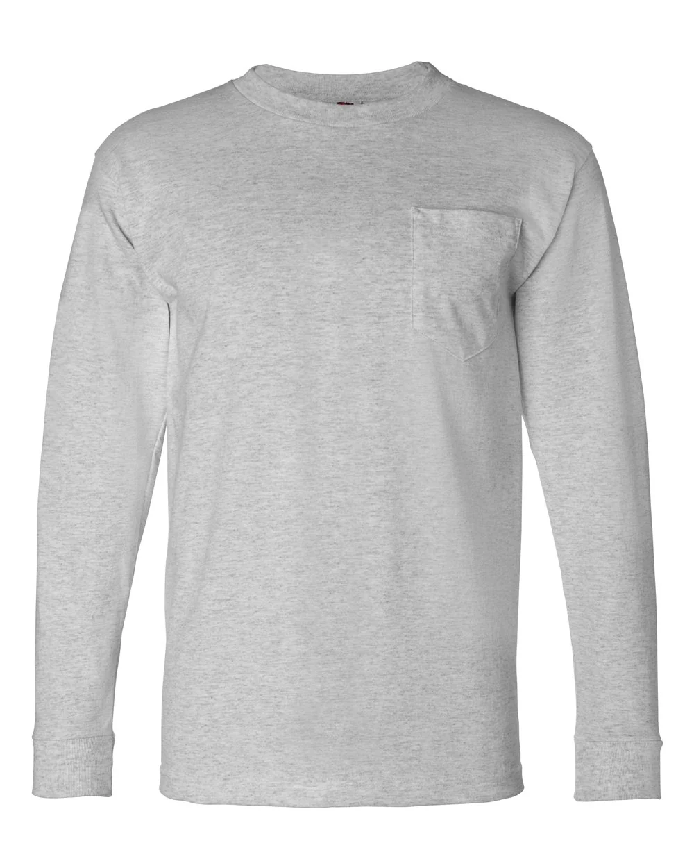 Bayside-8100-USA-Made Long Sleeve Pocket T-Shirt - Image 11