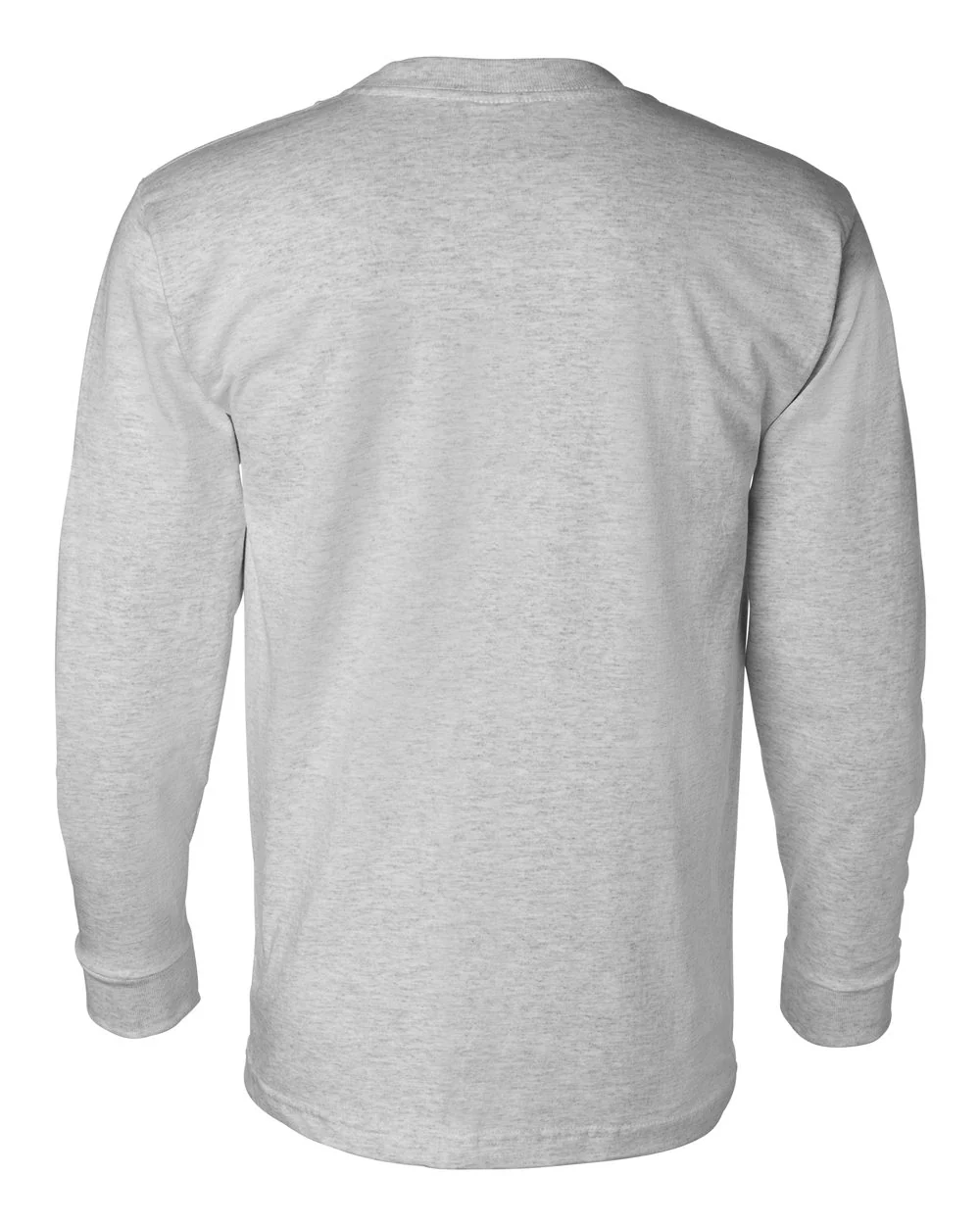 Bayside-8100-USA-Made Long Sleeve Pocket T-Shirt - Image 12