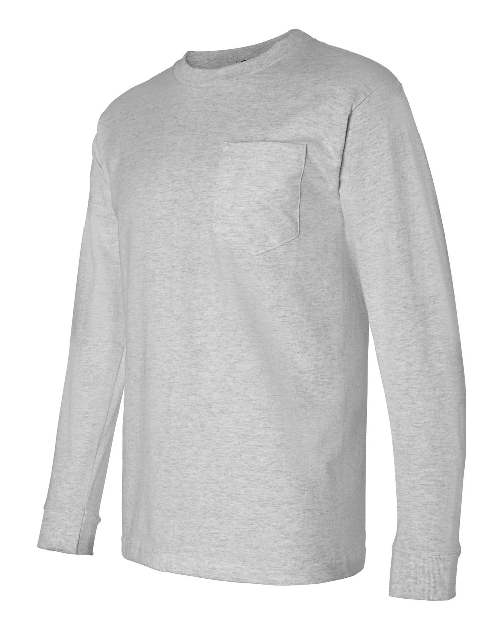 Bayside-8100-USA-Made Long Sleeve Pocket T-Shirt - Image 13