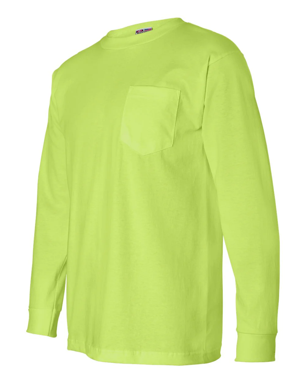 Bayside-8100-USA-Made Long Sleeve Pocket T-Shirt - Image 19