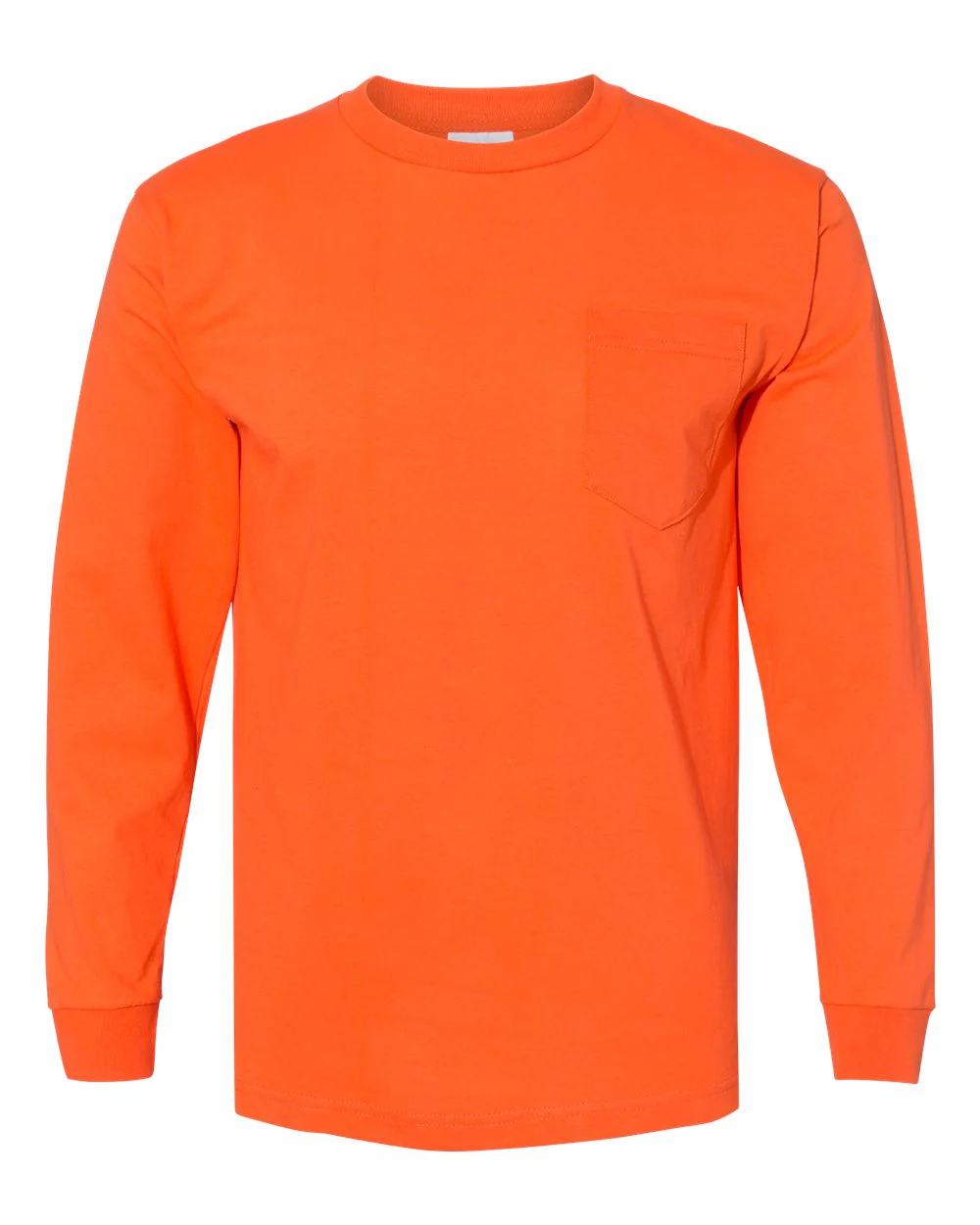 Bayside-8100-USA-Made Long Sleeve Pocket T-Shirt - Image 23