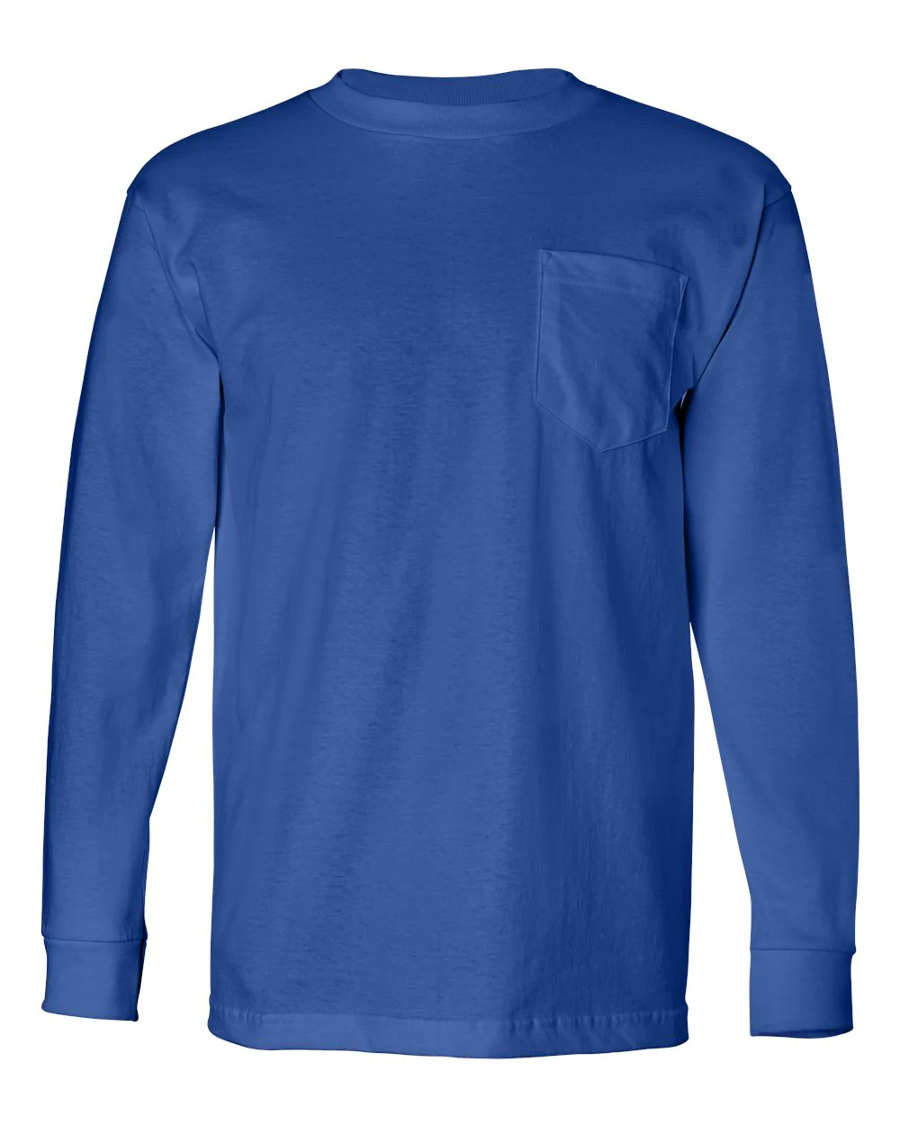Bayside-8100-USA-Made Long Sleeve Pocket T-Shirt - Image 26