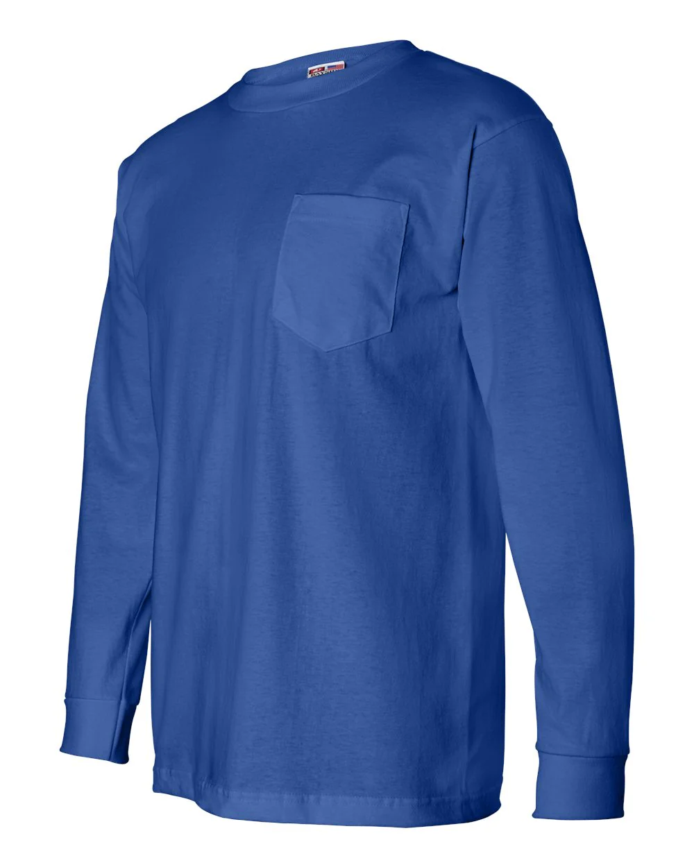 Bayside-8100-USA-Made Long Sleeve Pocket T-Shirt - Image 28
