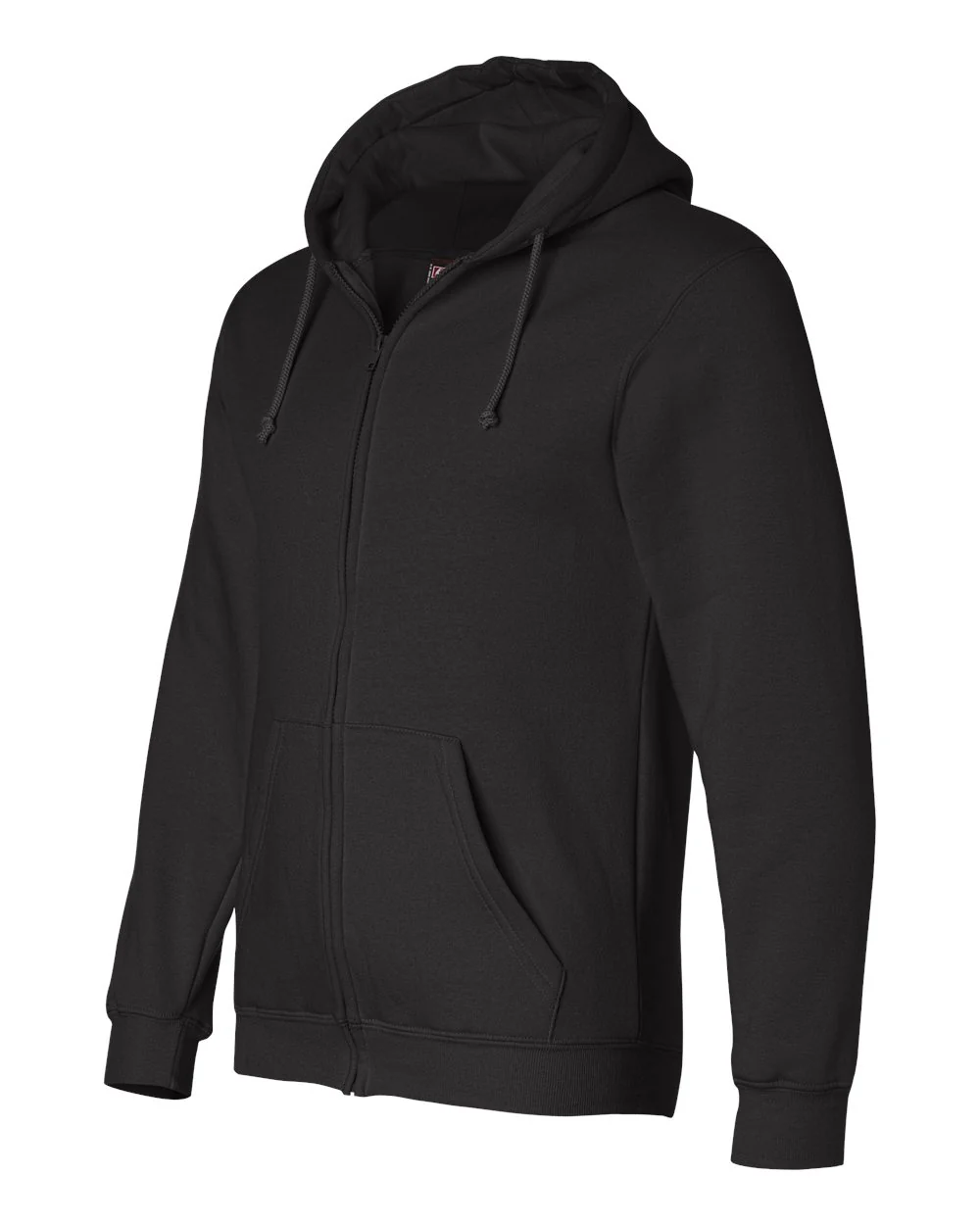 Bayside-900-USA-Made Full-Zip Hooded Sweatshirt - Image 3