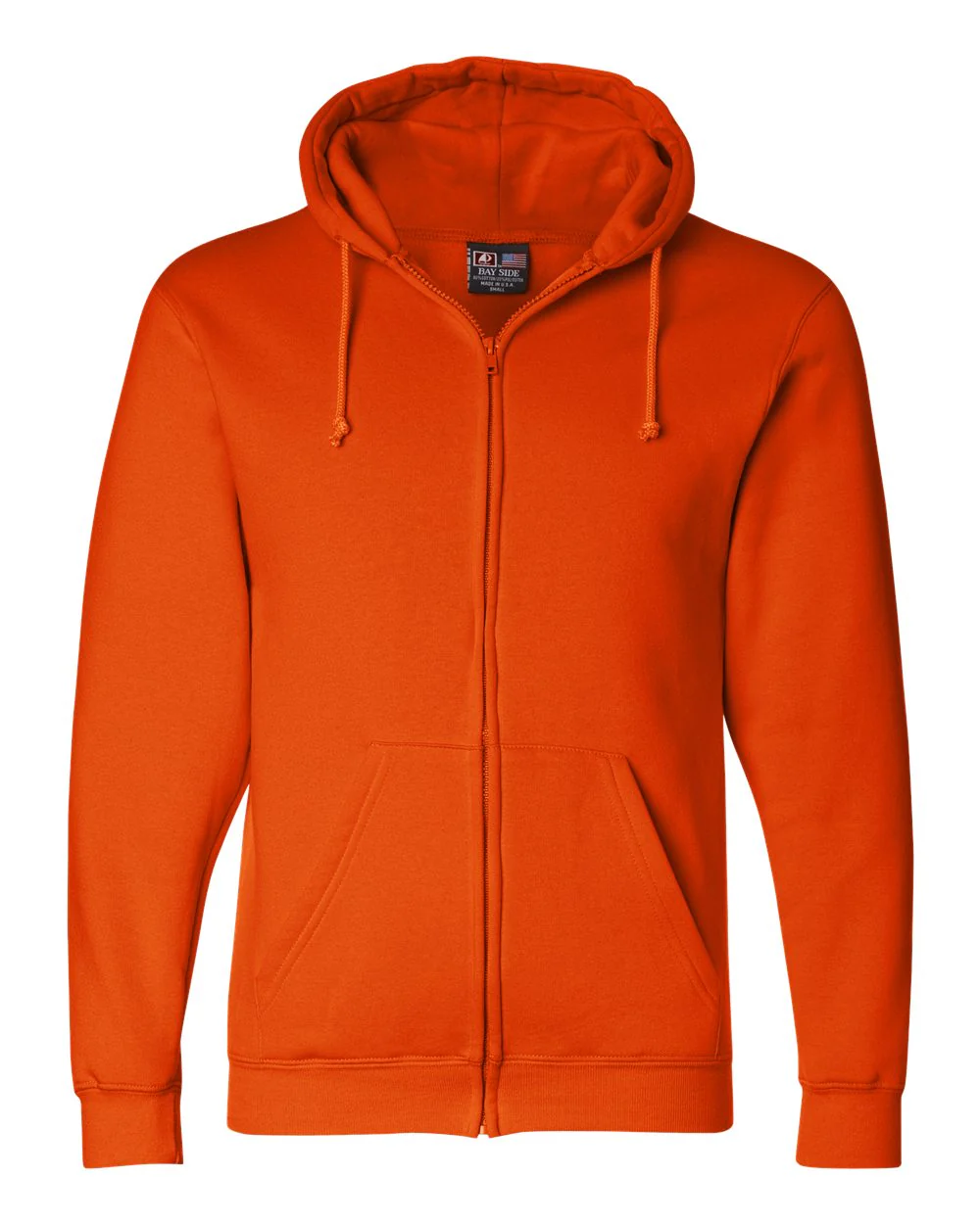 Bayside-900-USA-Made Full-Zip Hooded Sweatshirt - Image 5