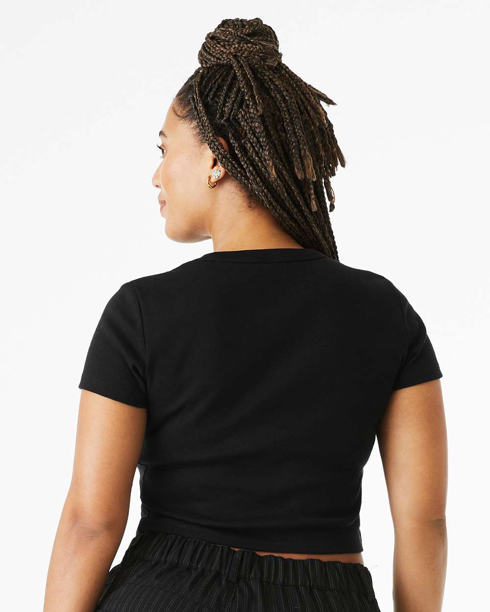 BELLA + CANVAS-1010-Women's Micro Rib Baby Tee - Image 19