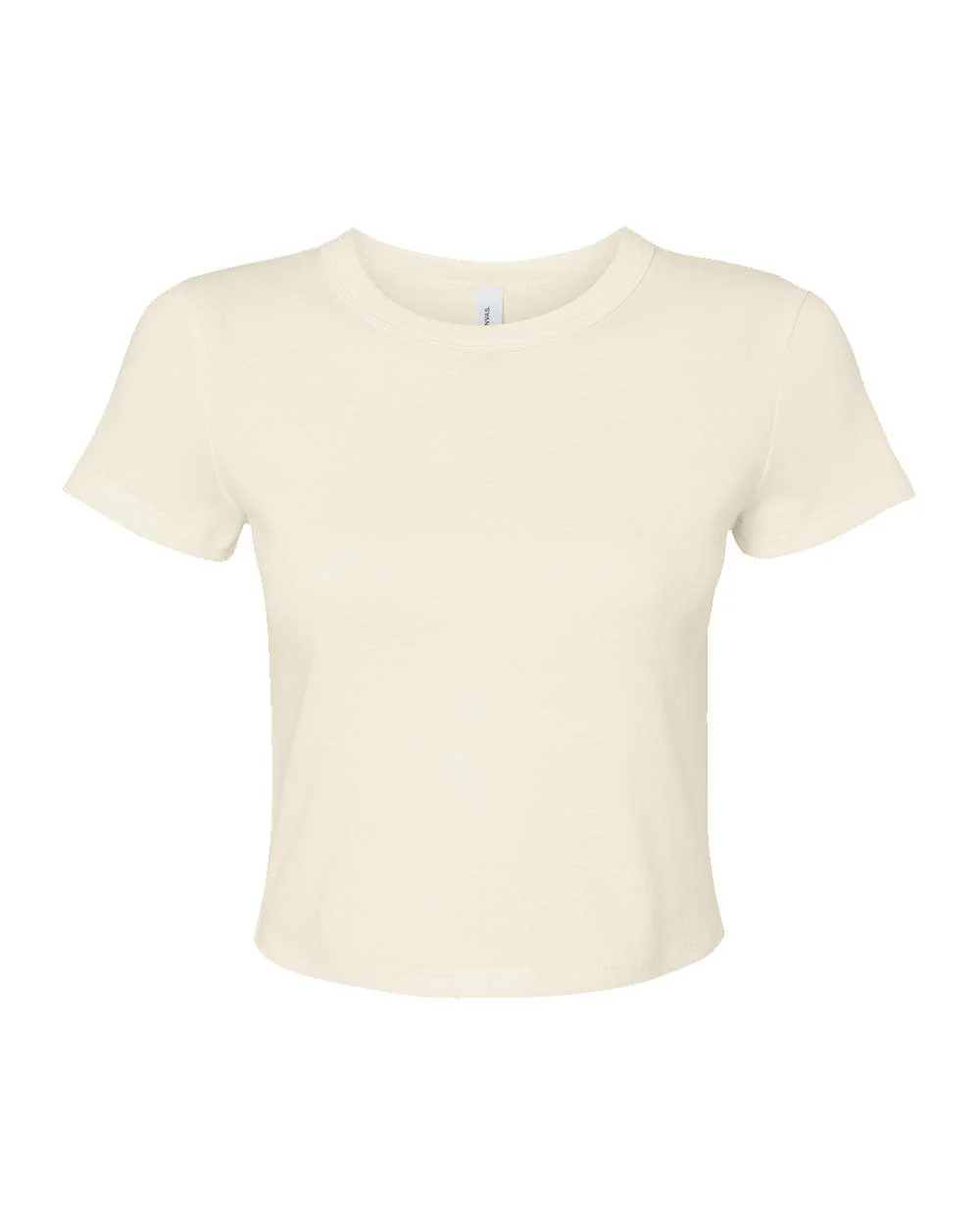 BELLA + CANVAS-1010-Women's Micro Rib Baby Tee - Image 20