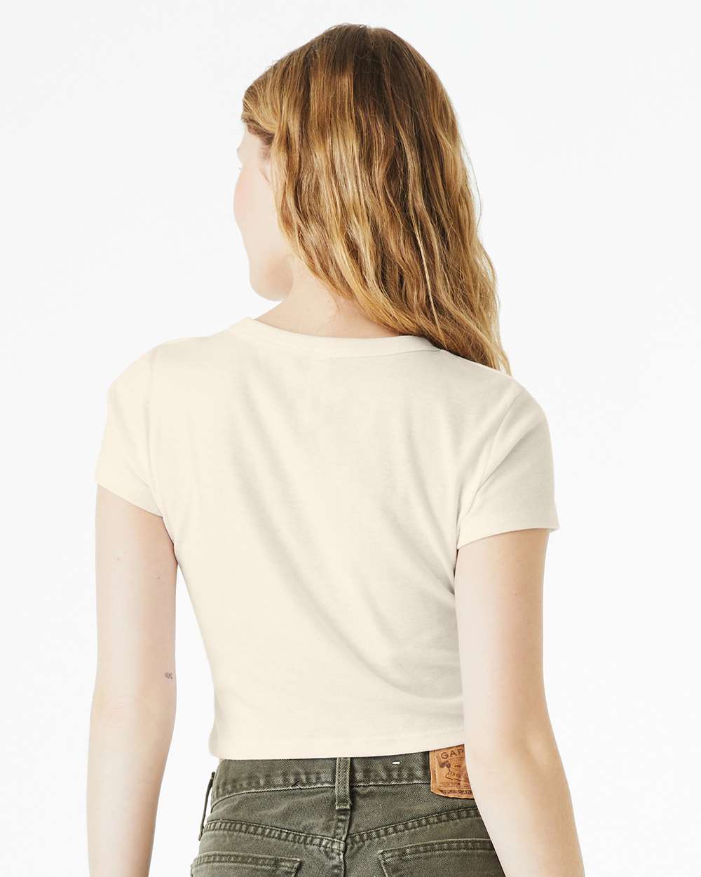 BELLA + CANVAS-1010-Women's Micro Rib Baby Tee - Image 25