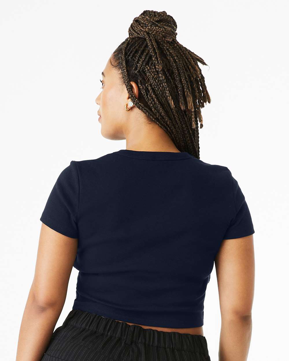 BELLA + CANVAS-1010-Women's Micro Rib Baby Tee - Image 31