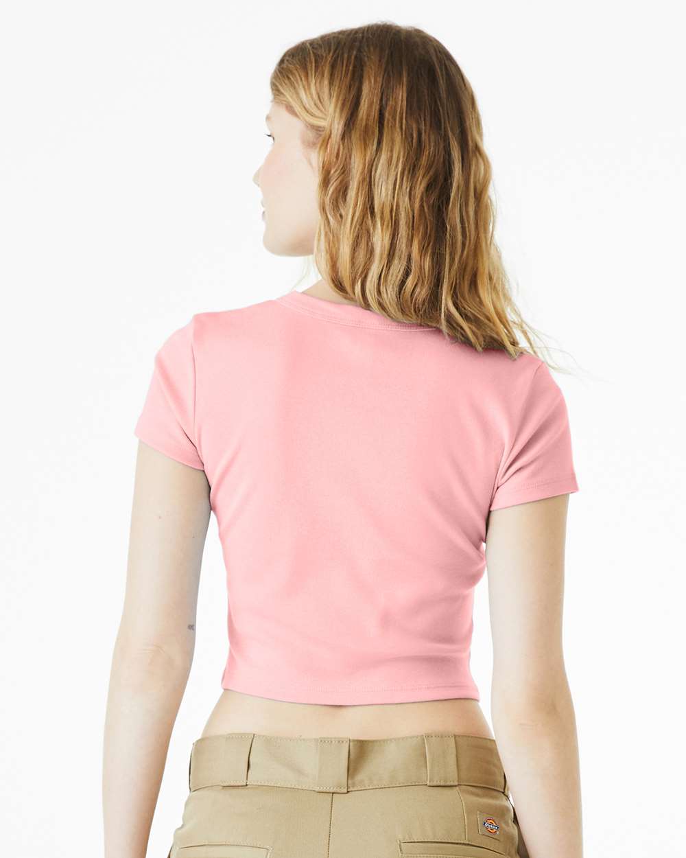 BELLA + CANVAS-1010-Women's Micro Rib Baby Tee - Image 37