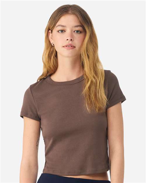BELLA + CANVAS-1010-Women's Micro Rib Baby Tee - Image 51