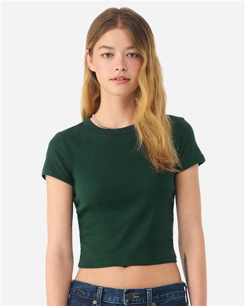 BELLA + CANVAS-1010-Women's Micro Rib Baby Tee - Image 53