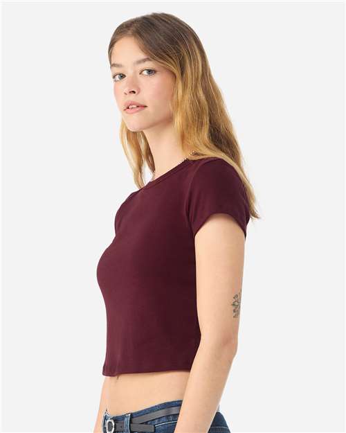 BELLA + CANVAS-1010-Women's Micro Rib Baby Tee - Image 56