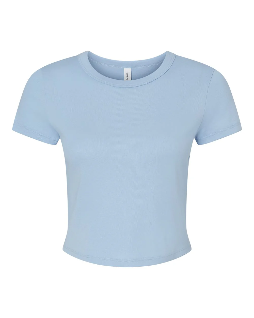 BELLA + CANVAS-1010-Women's Micro Rib Baby Tee - Image 8
