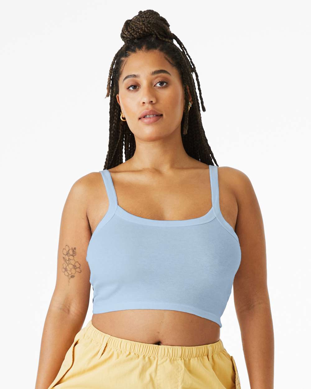 BELLA + CANVAS-1012-Women's Micro Rib Spaghetti Strap Tank - Image 11