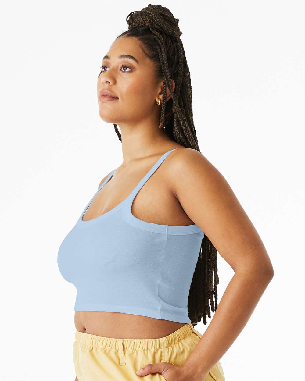 BELLA + CANVAS-1012-Women's Micro Rib Spaghetti Strap Tank - Image 12