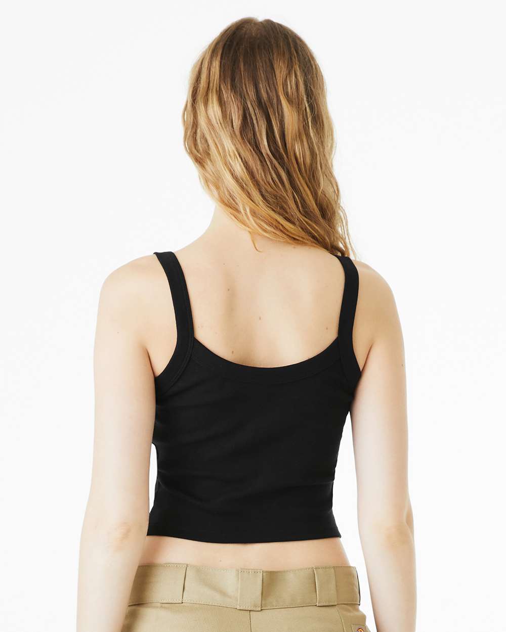 BELLA + CANVAS-1012-Women's Micro Rib Spaghetti Strap Tank - Image 19