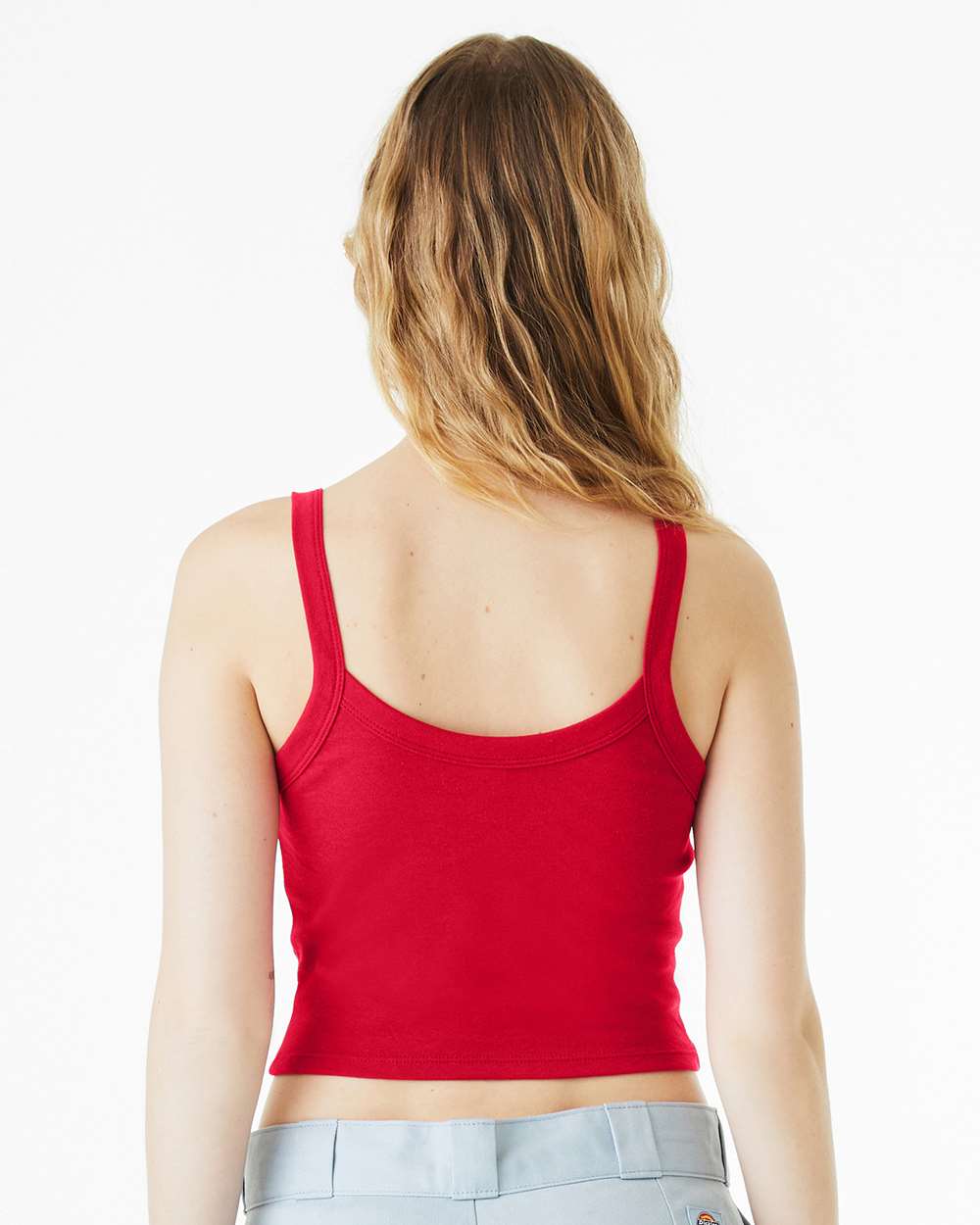 BELLA + CANVAS-1012-Women's Micro Rib Spaghetti Strap Tank - Image 37