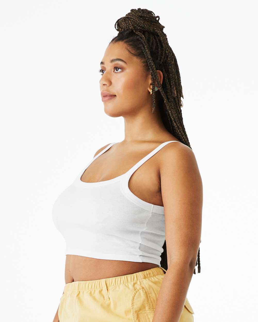 BELLA + CANVAS-1012-Women's Micro Rib Spaghetti Strap Tank - Image 42
