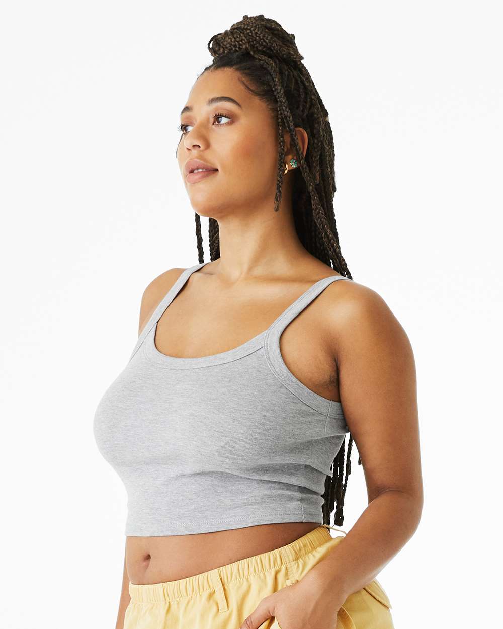 BELLA + CANVAS-1012-Women's Micro Rib Spaghetti Strap Tank - Image 5