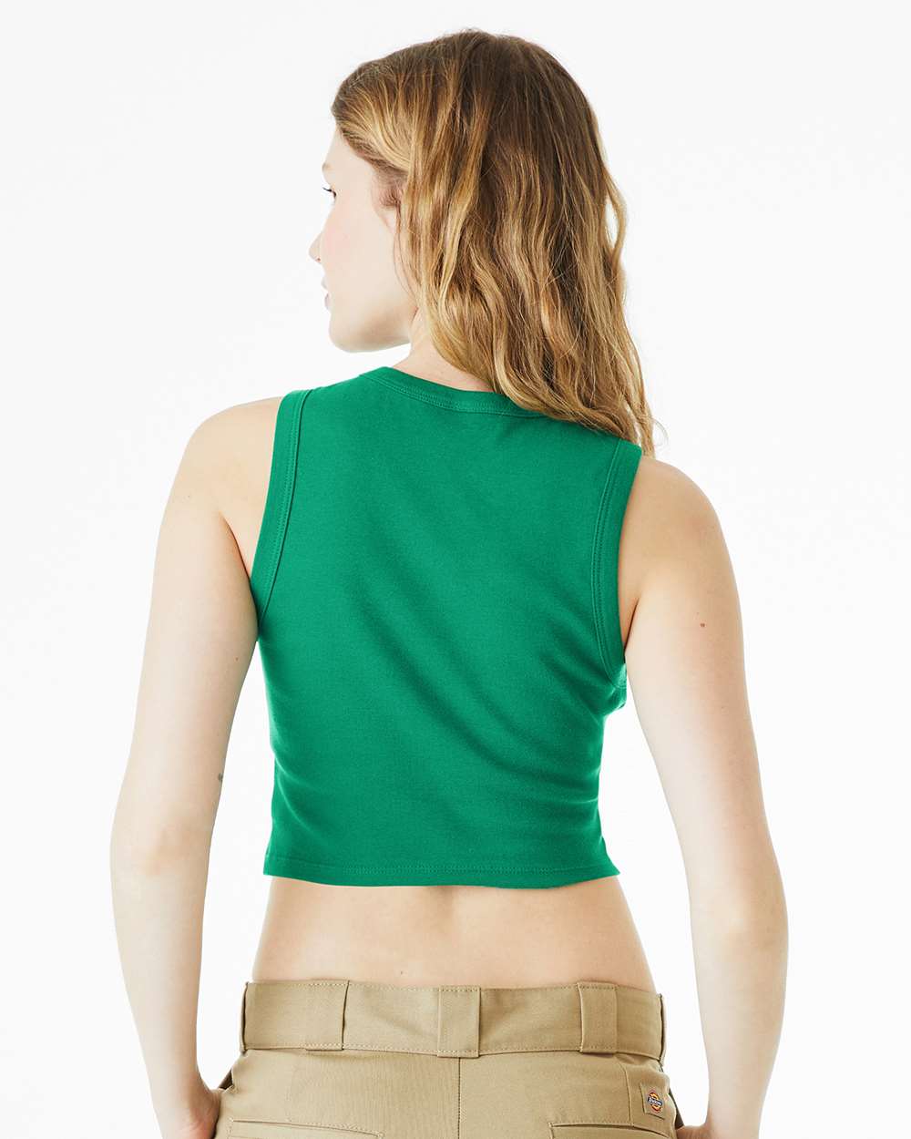 BELLA + CANVAS-1013-Women's Micro Rib Muscle Crop Tank - Image 19