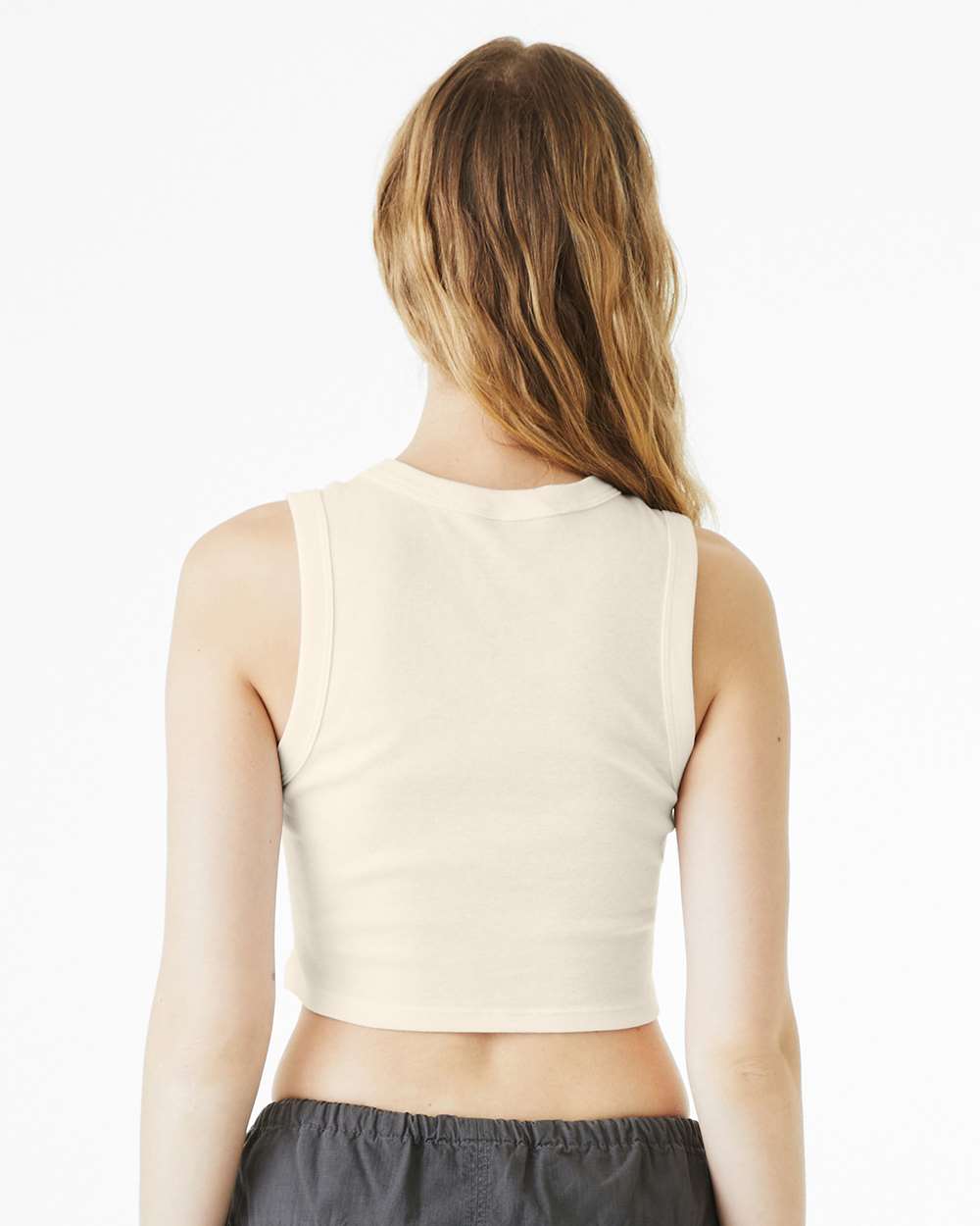 BELLA + CANVAS-1013-Women's Micro Rib Muscle Crop Tank - Image 25