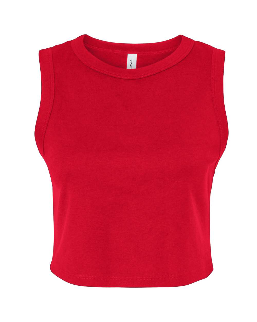 BELLA + CANVAS-1013-Women's Micro Rib Muscle Crop Tank - Image 32