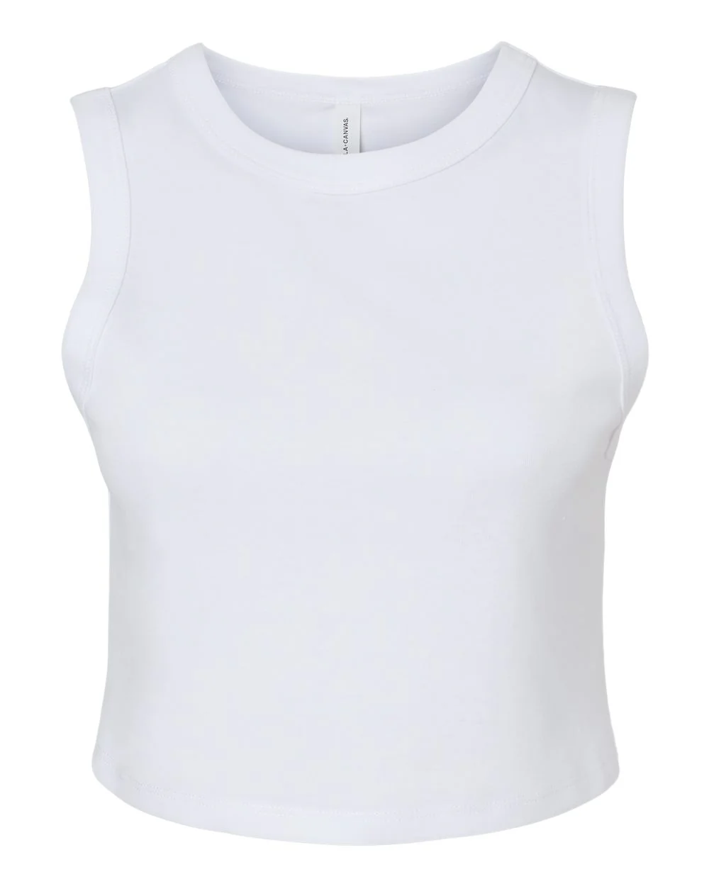 BELLA + CANVAS-1013-Women's Micro Rib Muscle Crop Tank - Image 38