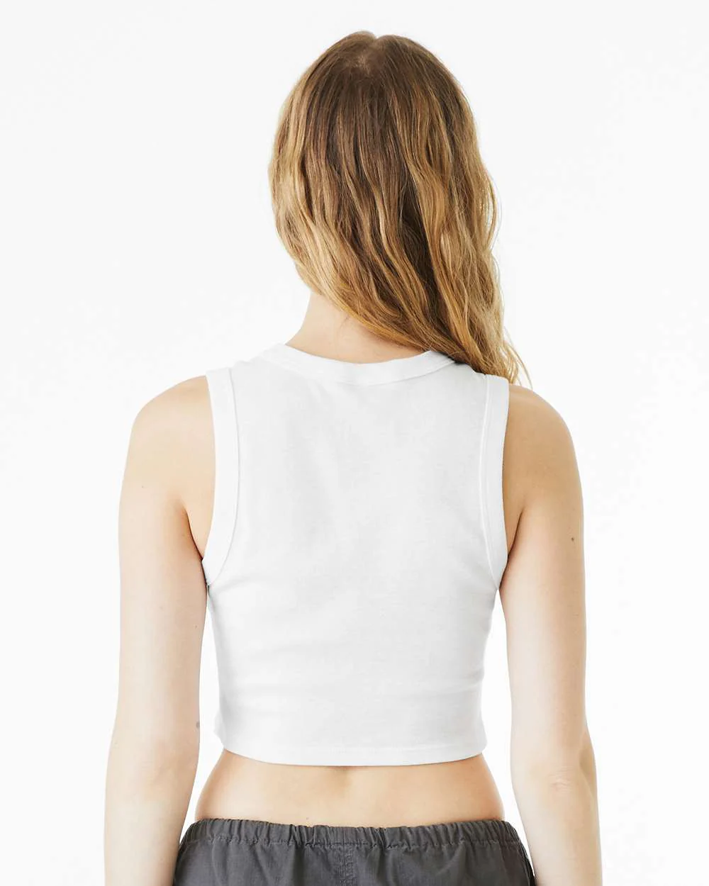 BELLA + CANVAS-1013-Women's Micro Rib Muscle Crop Tank - Image 43