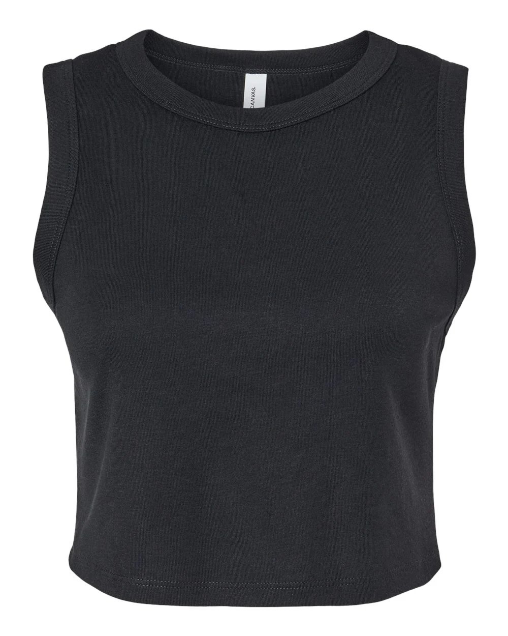 BELLA + CANVAS-1013-Women's Micro Rib Muscle Crop Tank - Image 8