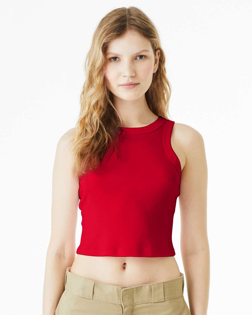 BELLA + CANVAS-1019-Women's Micro Rib Racer Tank - Image 35