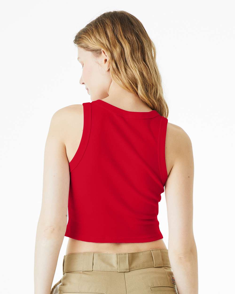 BELLA + CANVAS-1019-Women's Micro Rib Racer Tank - Image 37