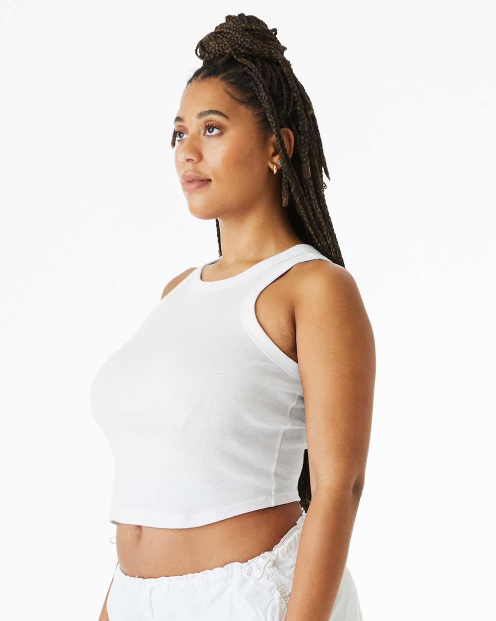BELLA + CANVAS-1019-Women's Micro Rib Racer Tank - Image 42