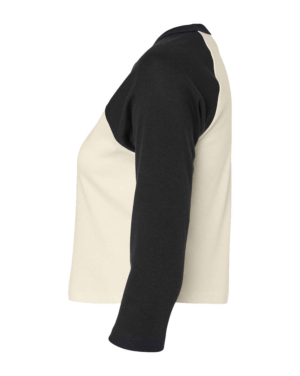 BELLA + CANVAS-1200-Women's Micro Rib 3/4 Raglan Sleeve Baby Tee - Image 10