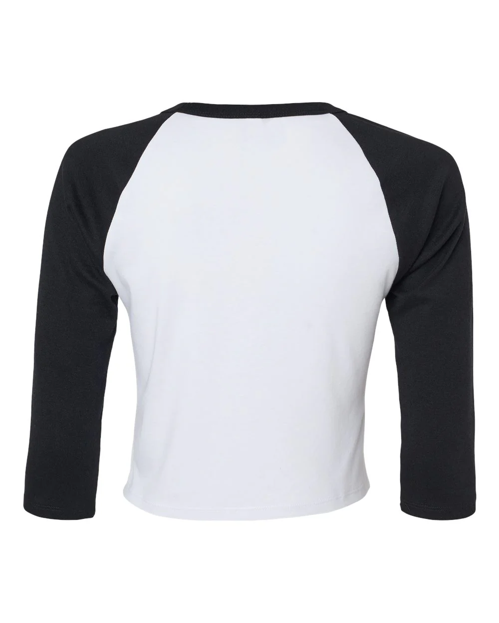 BELLA + CANVAS-1200-Women's Micro Rib 3/4 Raglan Sleeve Baby Tee - Image 15