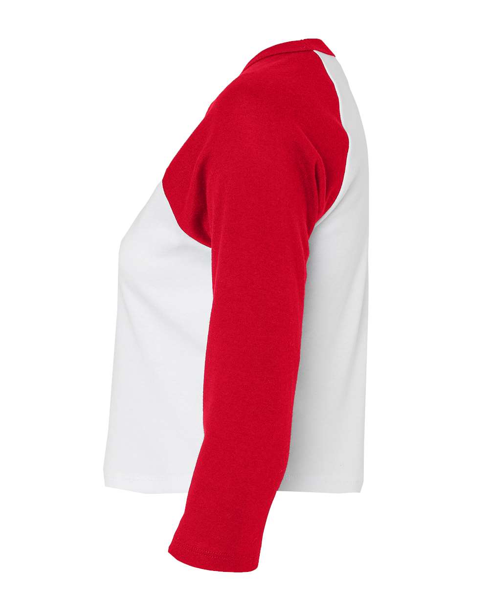 BELLA + CANVAS-1200-Women's Micro Rib 3/4 Raglan Sleeve Baby Tee - Image 34