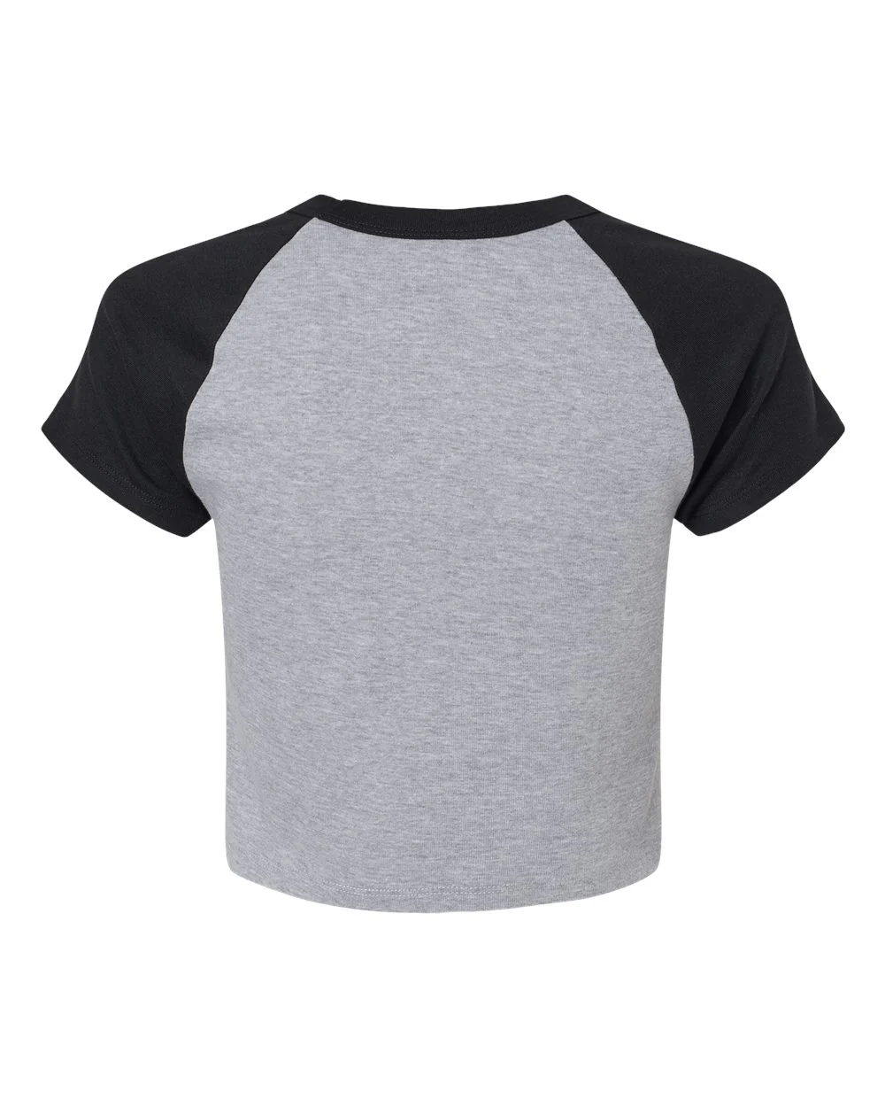 BELLA + CANVAS-1201-Women's Micro Rib Raglan Baby Tee - Image 2