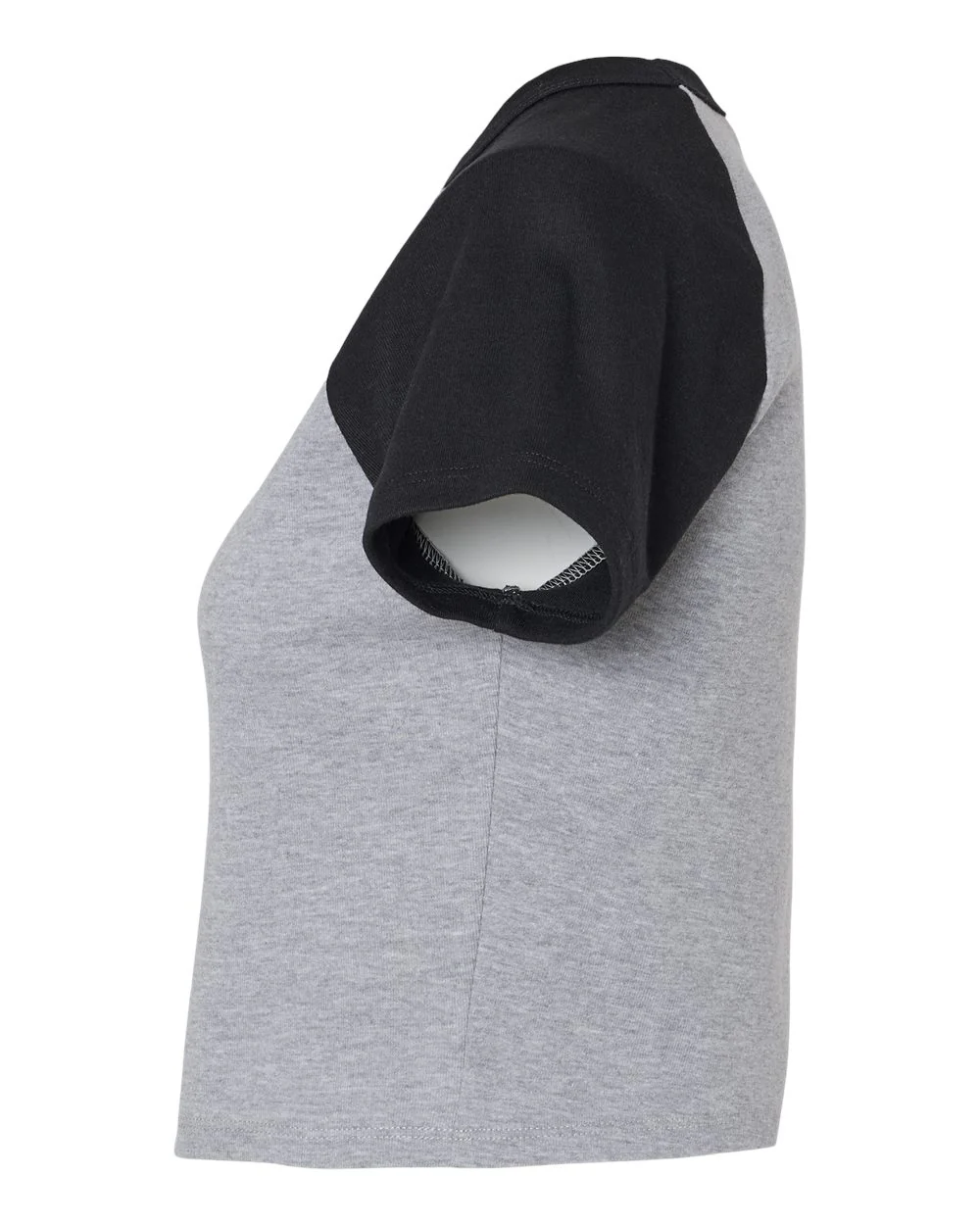 BELLA + CANVAS-1201-Women's Micro Rib Raglan Baby Tee - Image 3