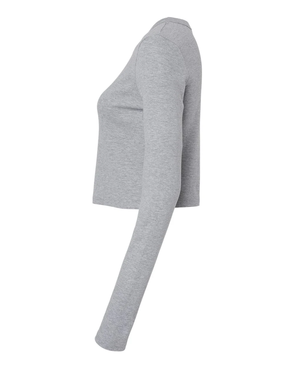 BELLA + CANVAS-1501-Women's Micro Rib Long Sleeve Baby Tee - Image 3