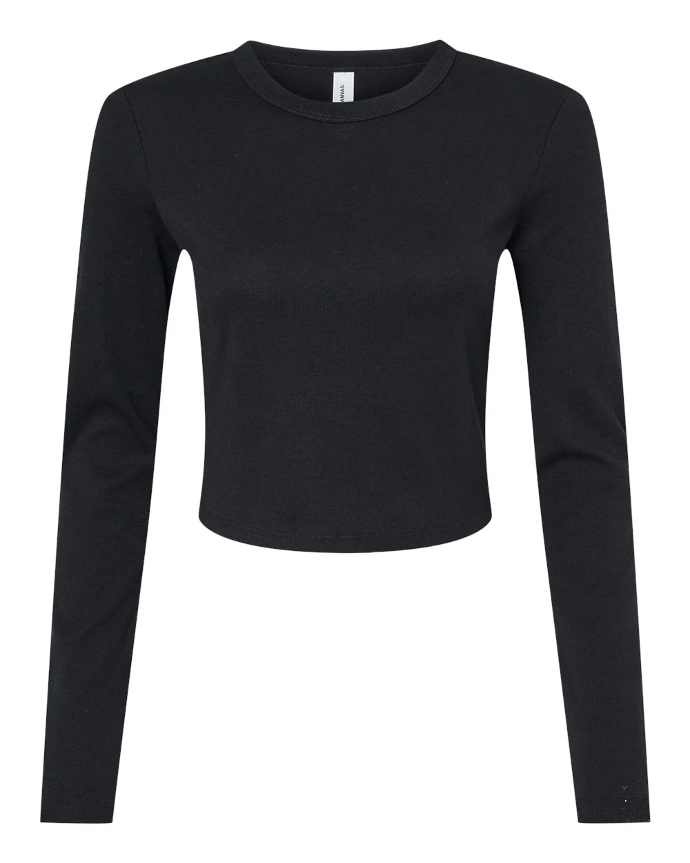 BELLA + CANVAS-1501-Women's Micro Rib Long Sleeve Baby Tee - Image 8