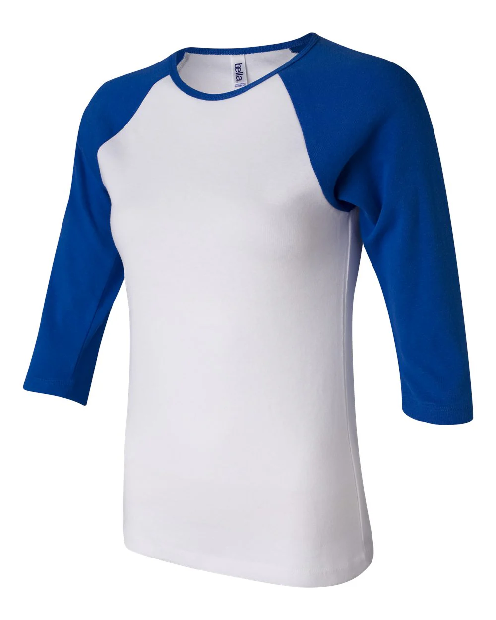 BELLA + CANVAS-2000-Women’s 1X1 Baby Rib Raglan Three-Quarter Sleeve Tee - Image 10