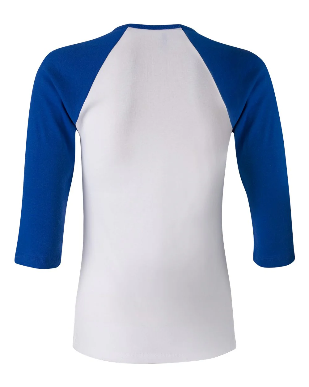 BELLA + CANVAS-2000-Women’s 1X1 Baby Rib Raglan Three-Quarter Sleeve Tee - Image 9