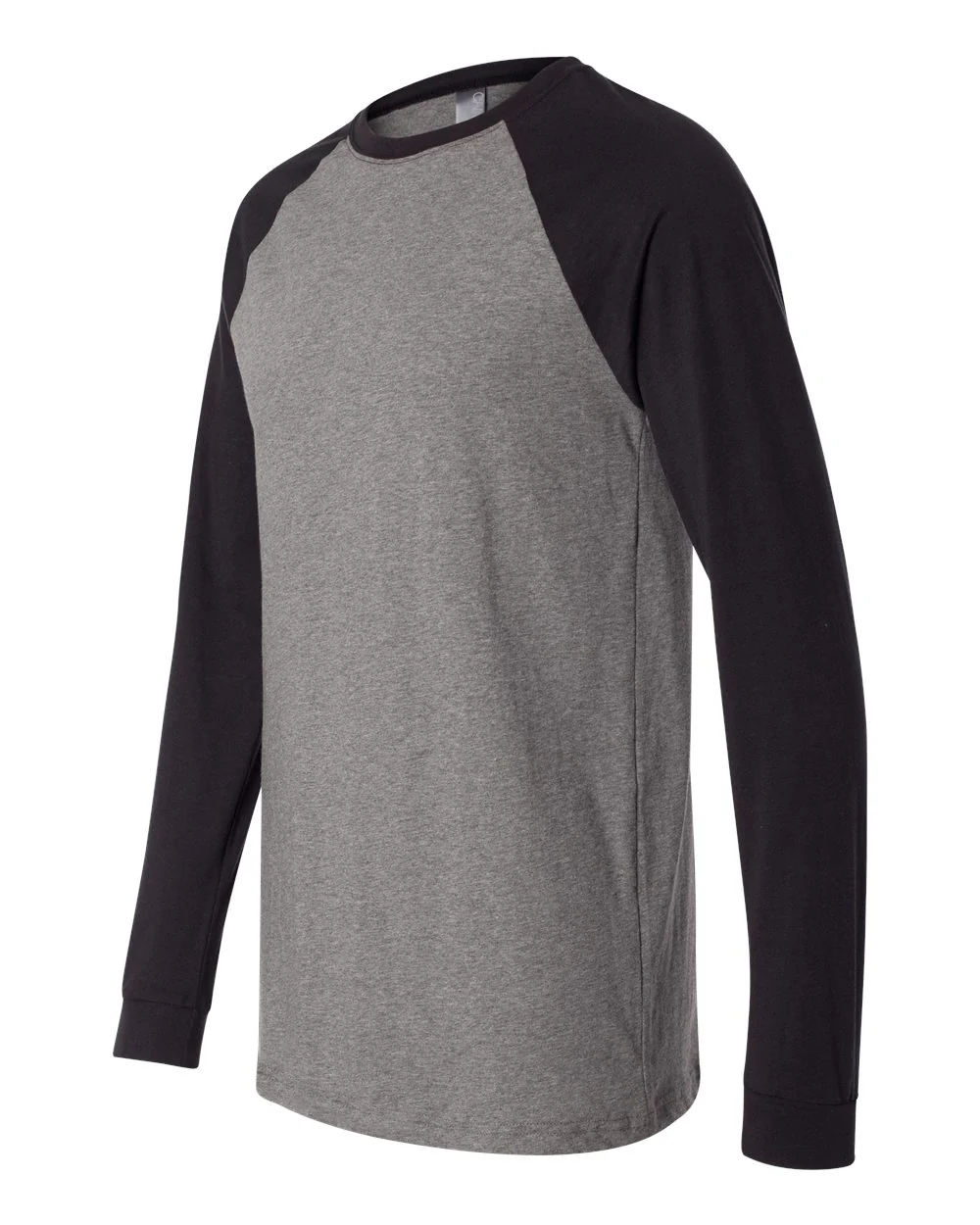 BELLA + CANVAS-3000-Long Sleeve Jersey Baseball Tee - Image 4