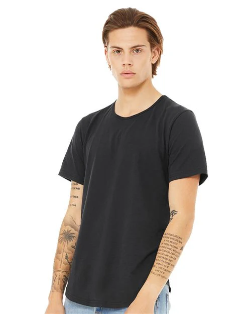 BELLA + CANVAS-3003-Jersey Curved Hem Tee - Image 18