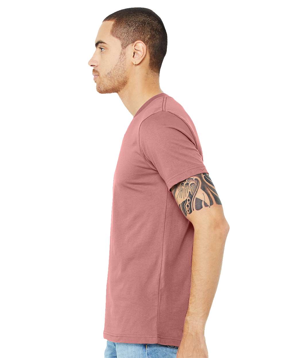 BELLA + CANVAS-3005-Jersey V-Neck Tee - Image 39