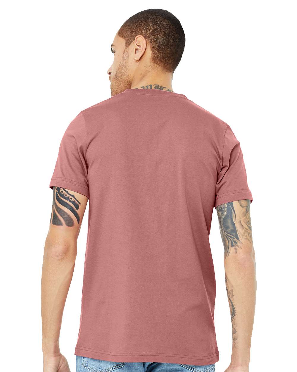 BELLA + CANVAS-3005-Jersey V-Neck Tee - Image 40